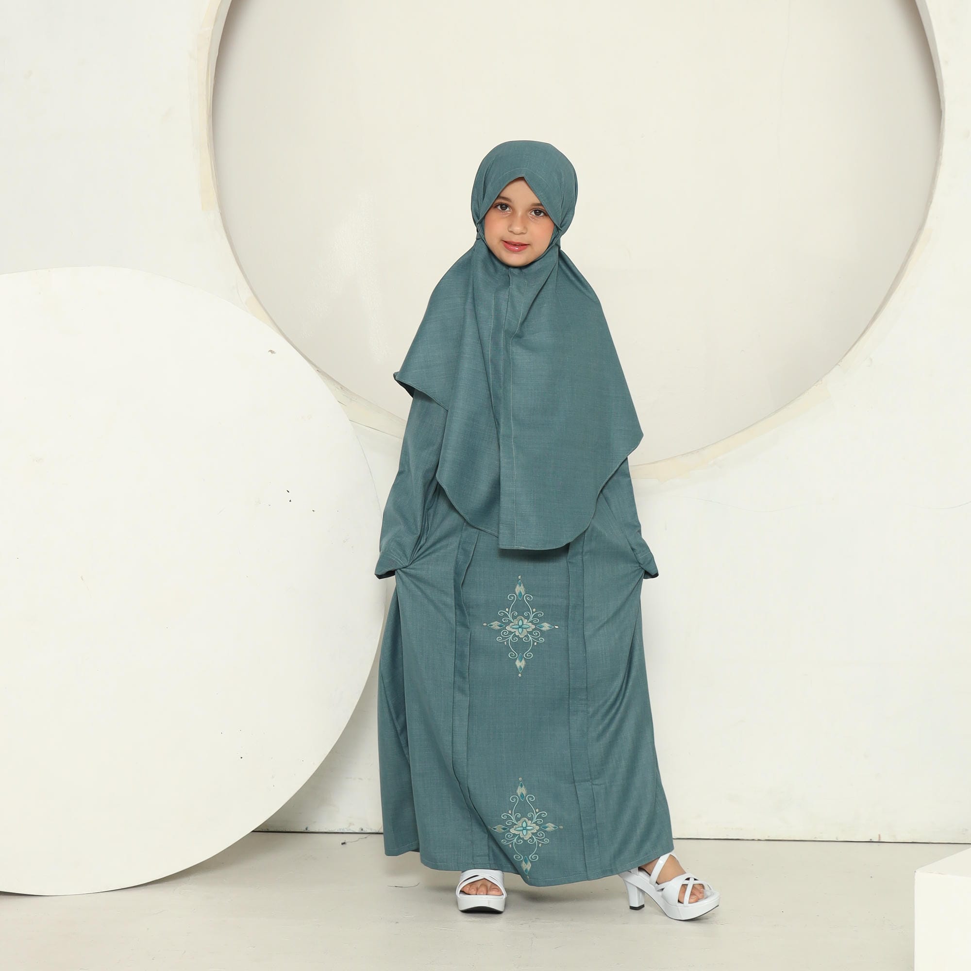 Gamis Sarimbit Anak GA 05 Tosca foto 2