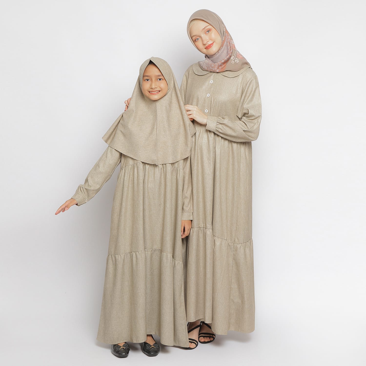 Gamis Sarimbit GMS 03 Cream foto 5