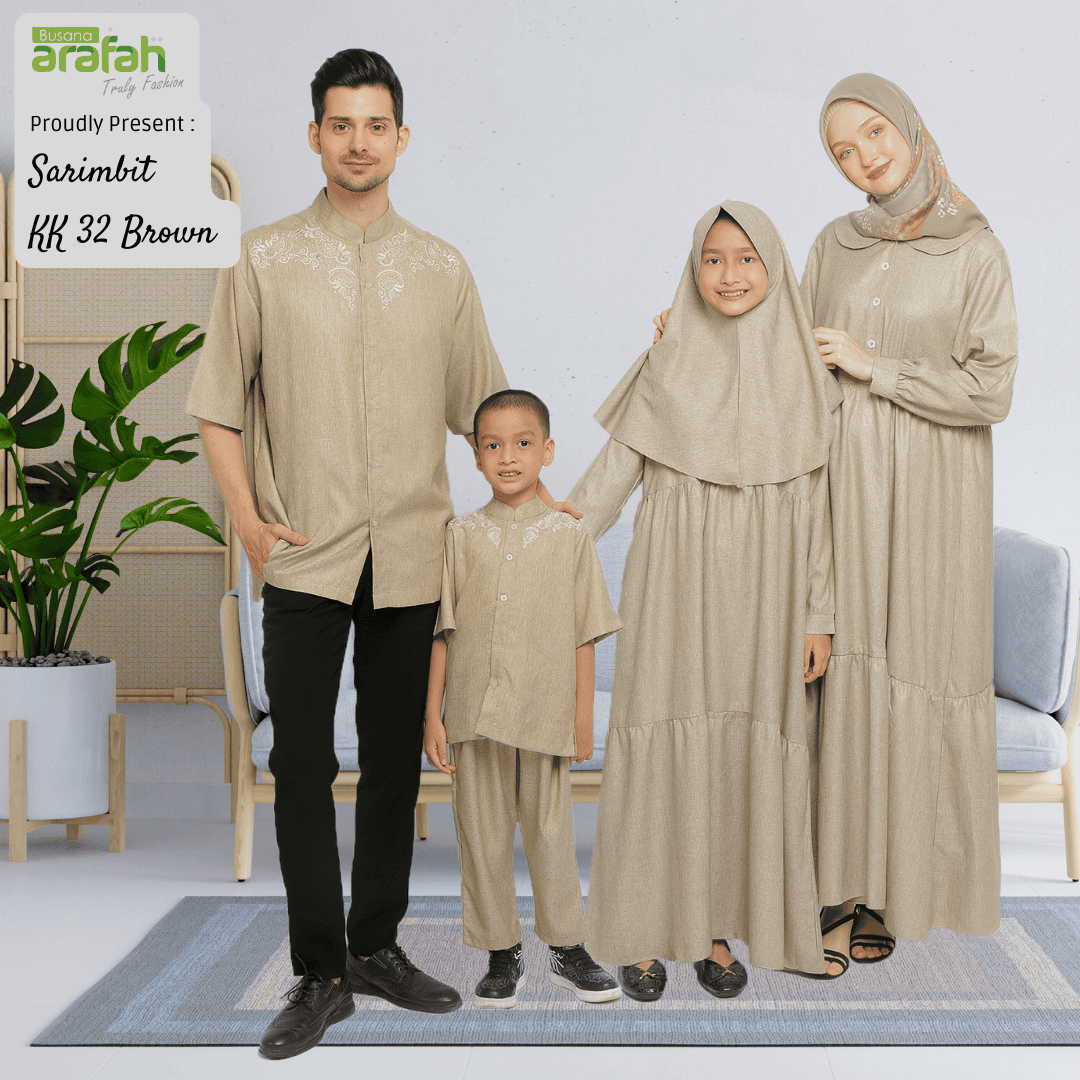 Gamis Sarimbit GMS 03 Cream foto 7