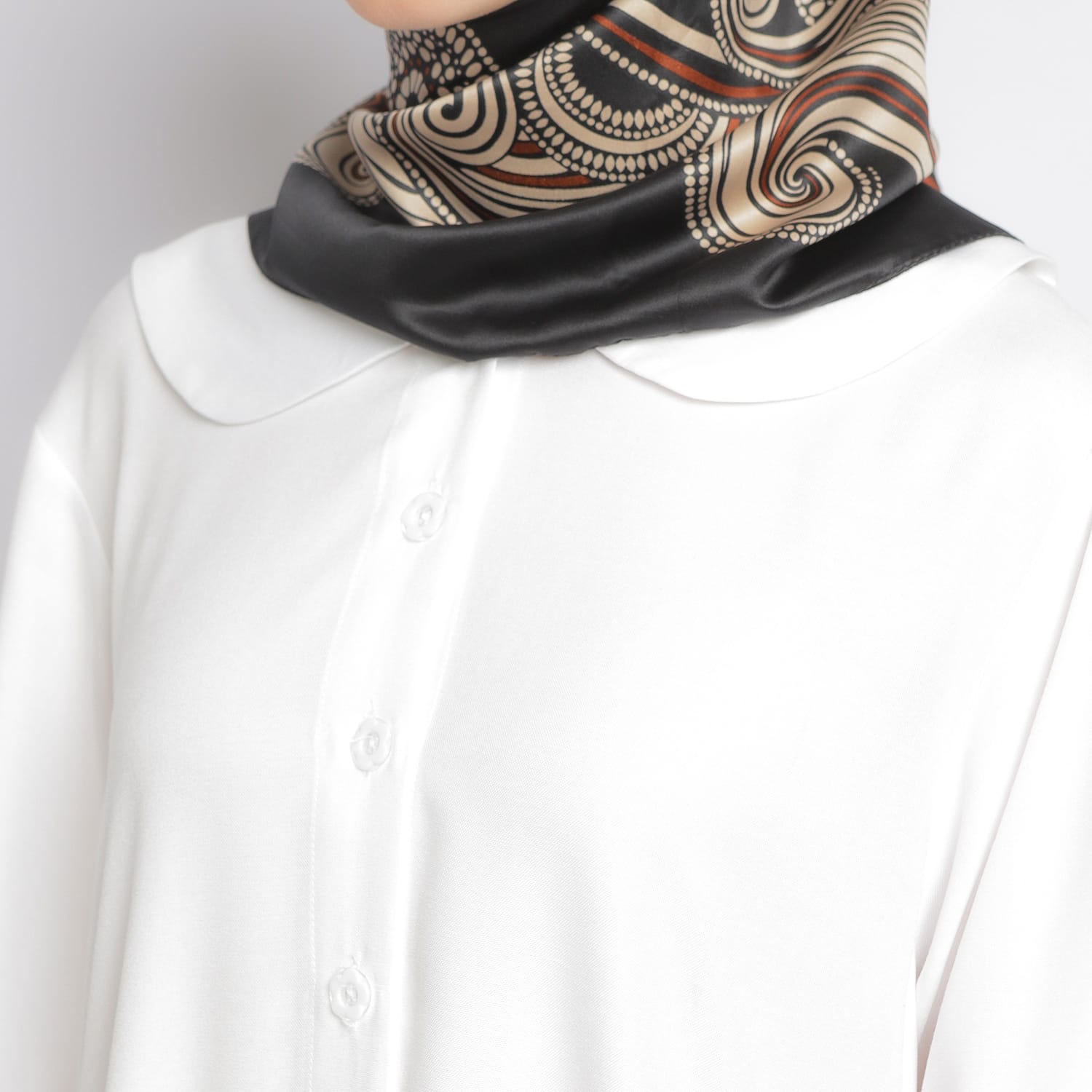 Gamis Sarimbit GMS 03 White foto 5