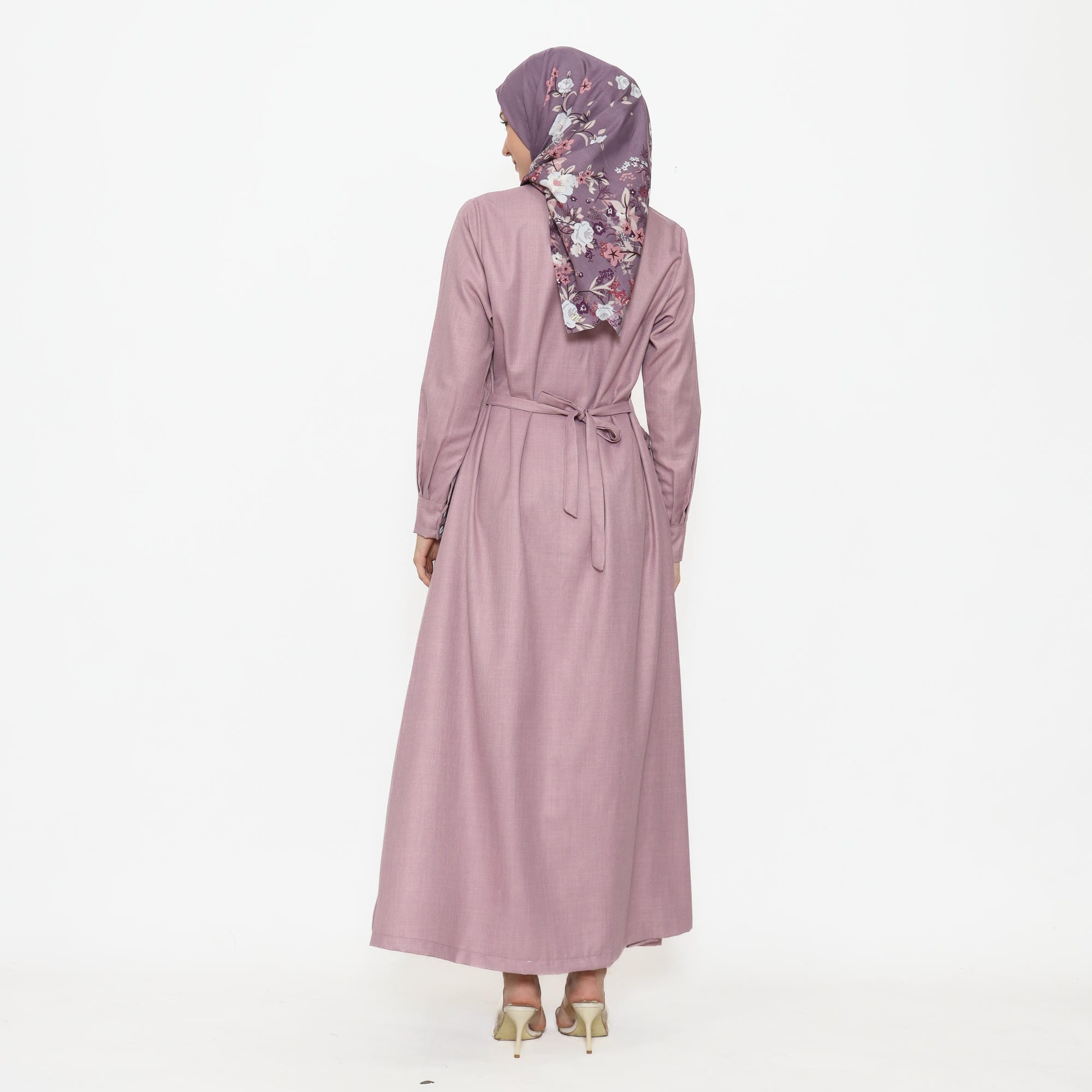 Gamis Sarimbit GMS 07 Mauve foto 5