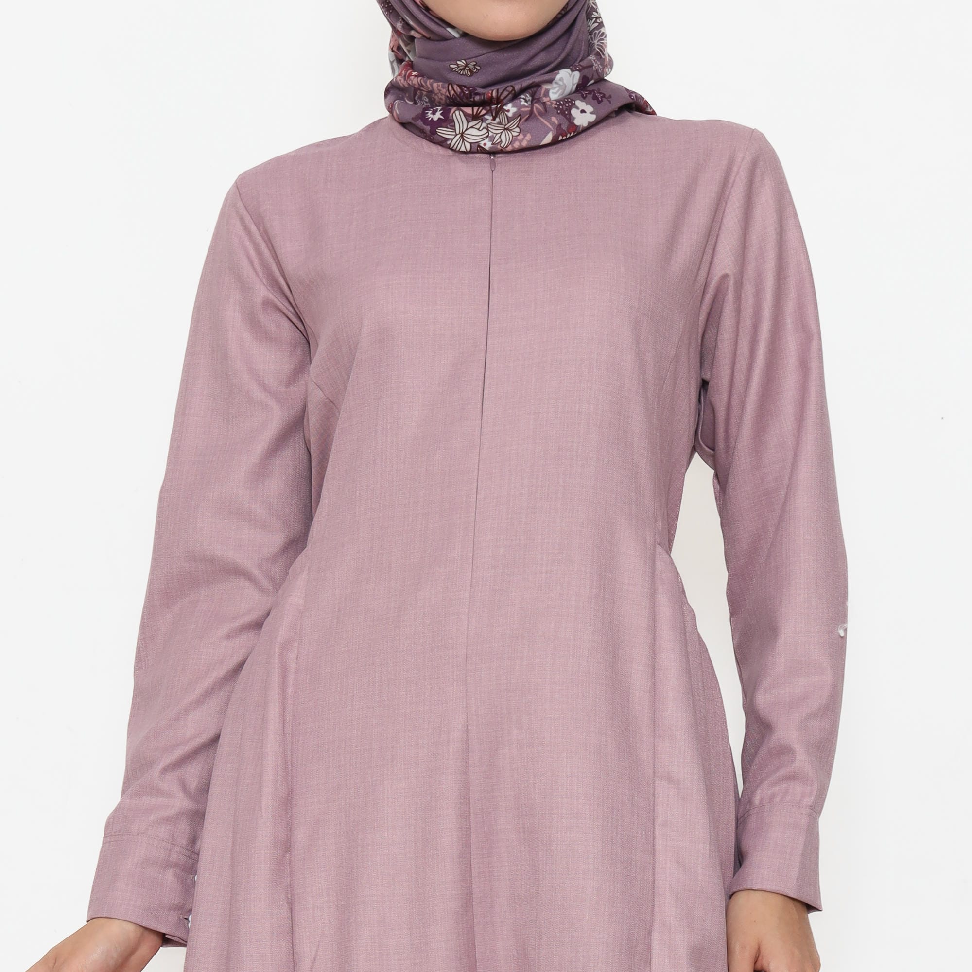 Gamis Sarimbit GMS 07 Mauve foto 6