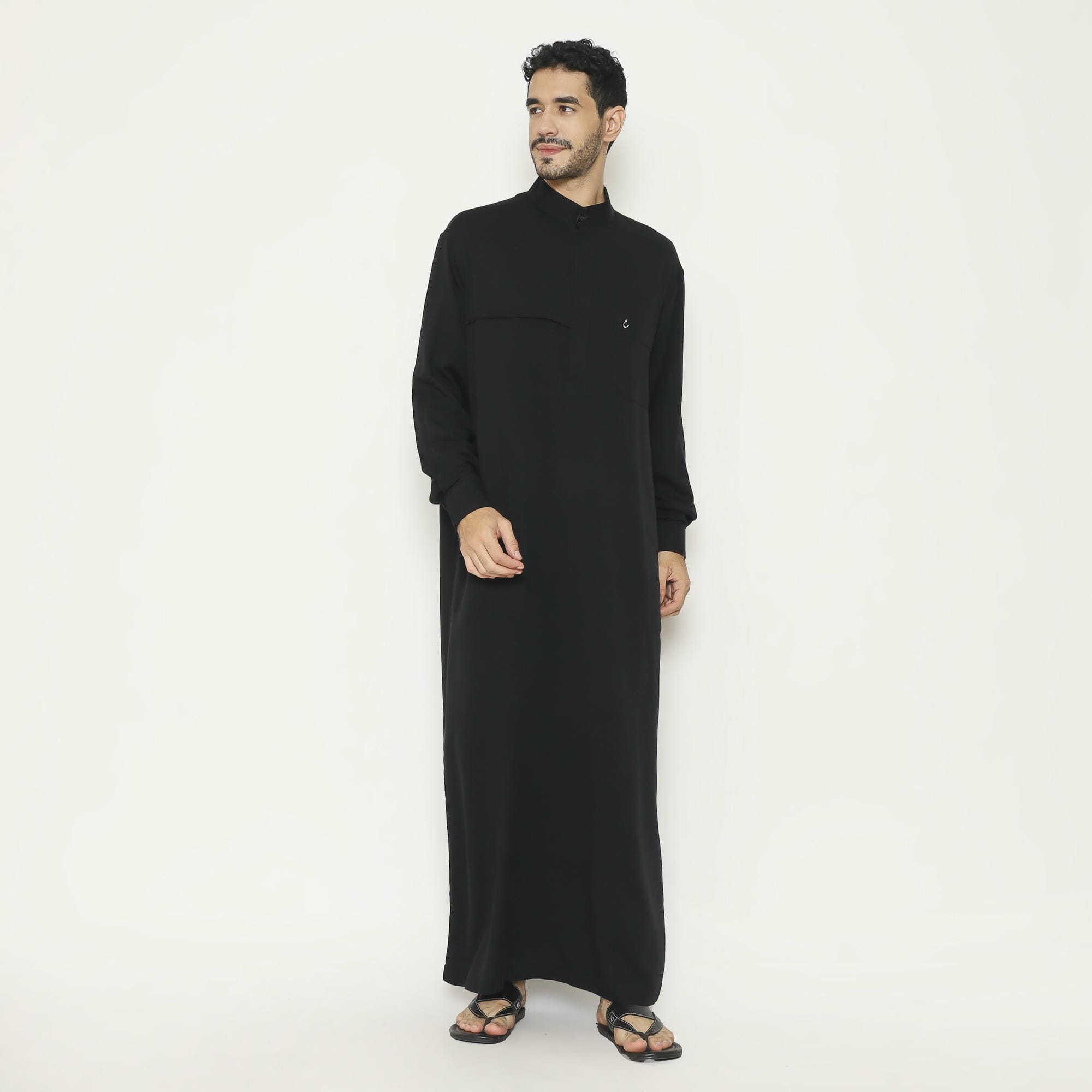 Gamis Pria Jubah GP 09 Black