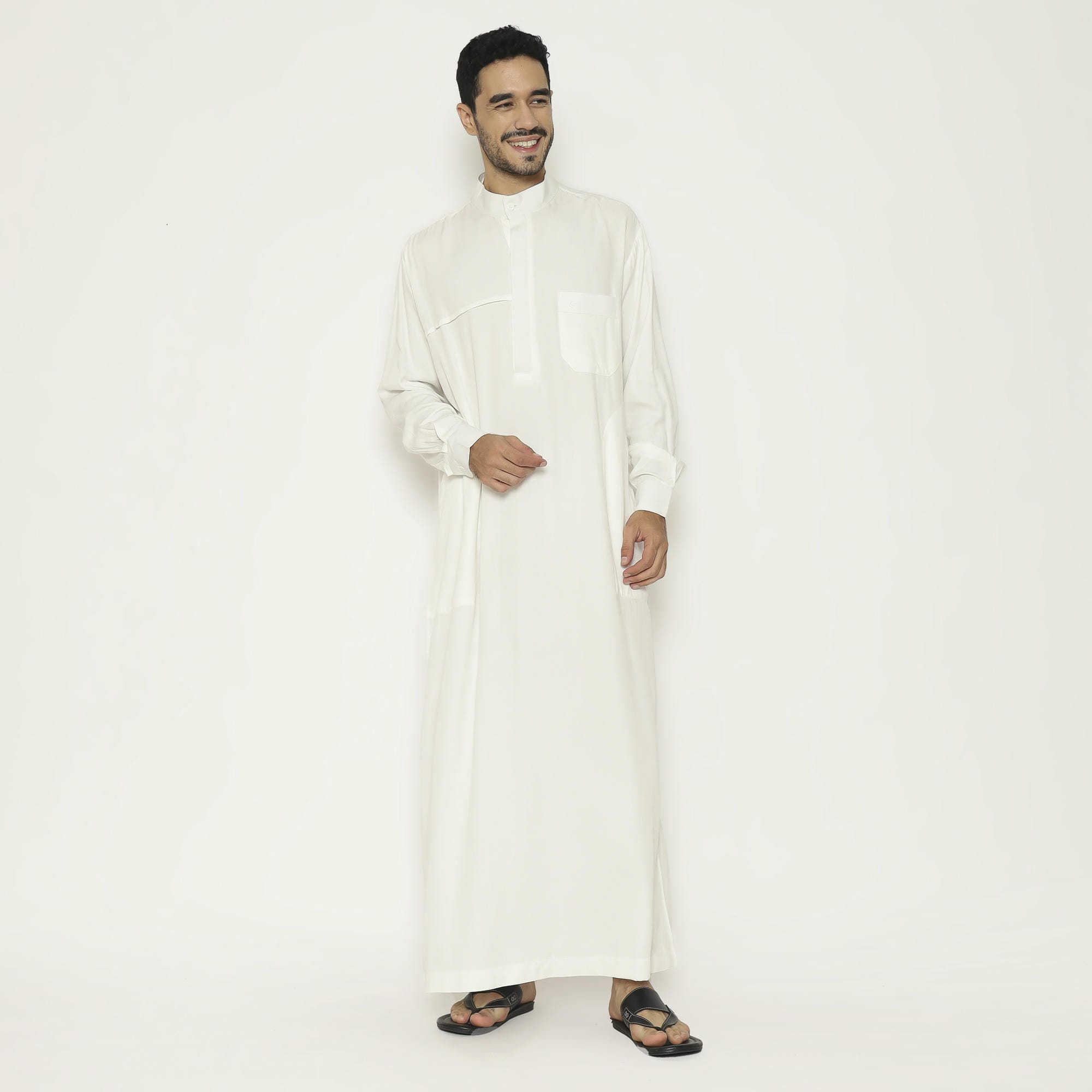 Gamis Pria Jubah GP 09 BW foto 2