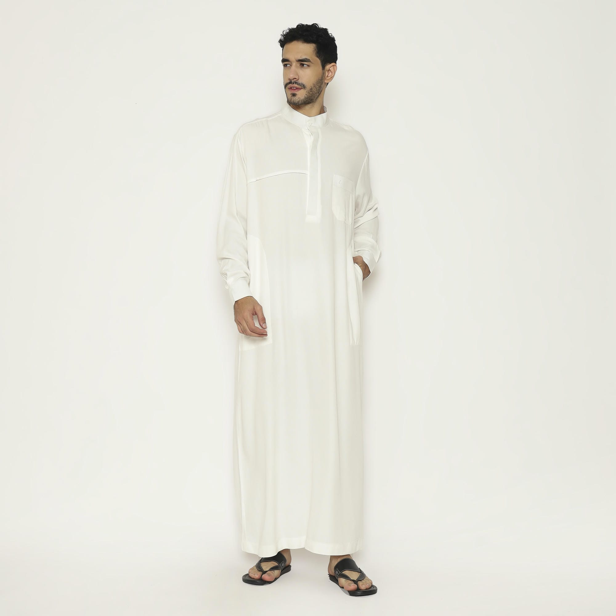 Gamis Pria Jubah GP 09 BW foto 4