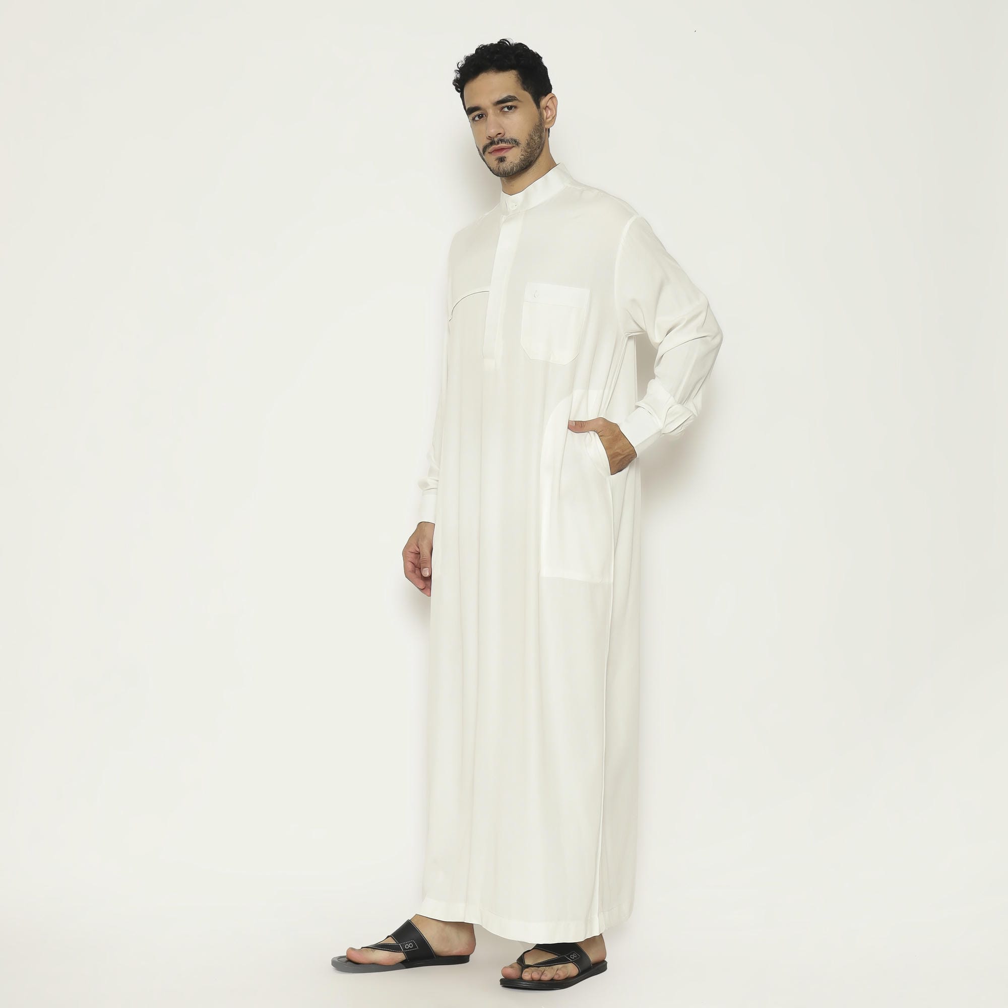 Gamis Pria Jubah GP 09 BW foto 5