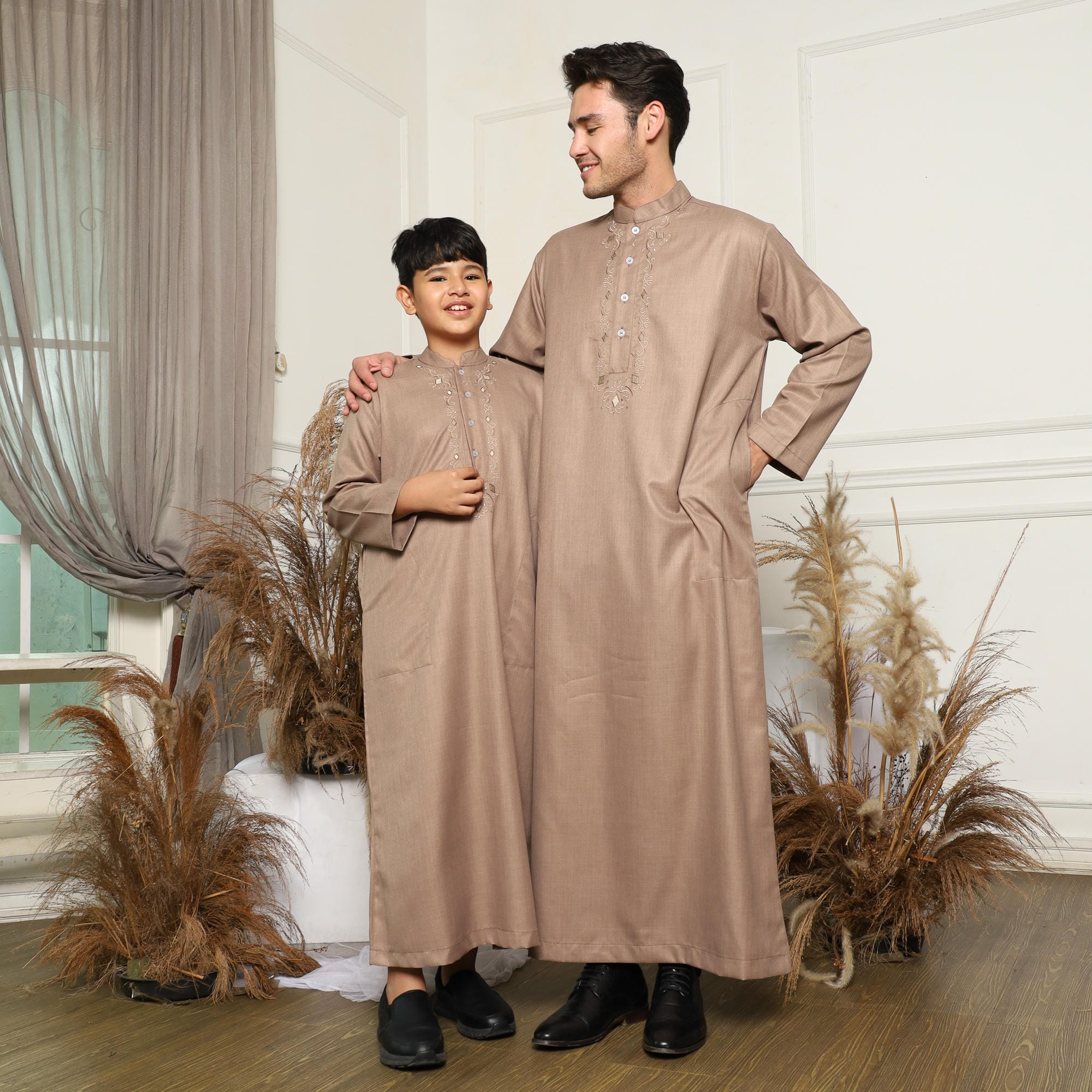 Gamis Pria Jubah GP 10 Mocca foto 7