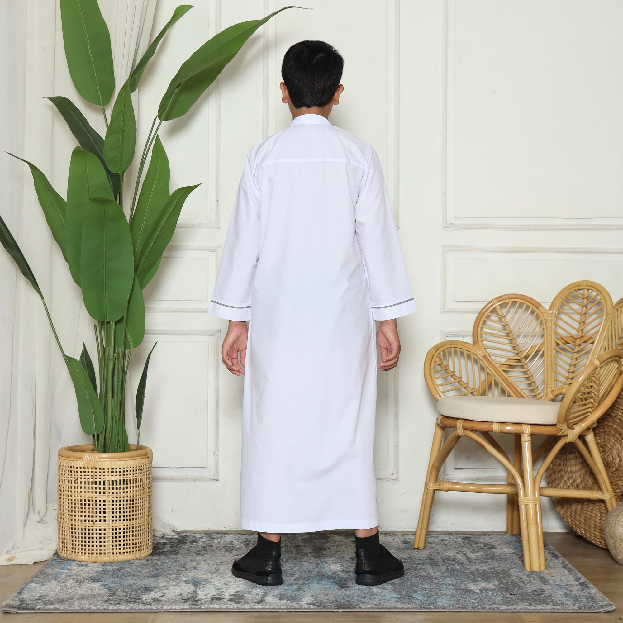 Gamis Anak Laki-laki Jubah GPA 07 White New foto 5