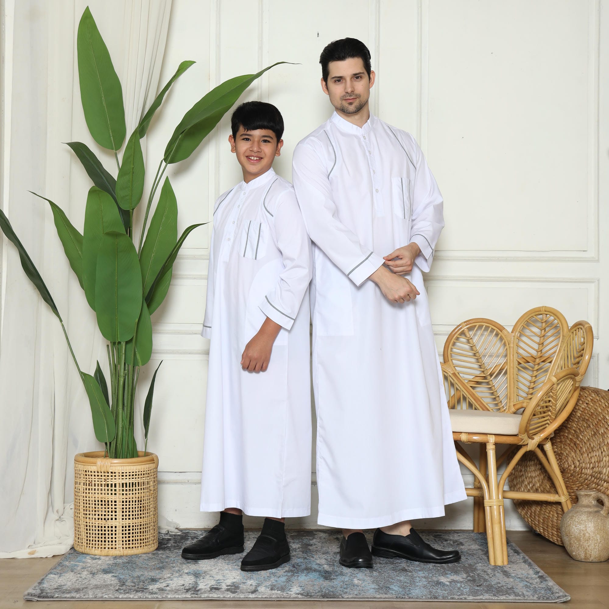 Gamis Anak Laki-laki Jubah GPA 07 White New foto 9