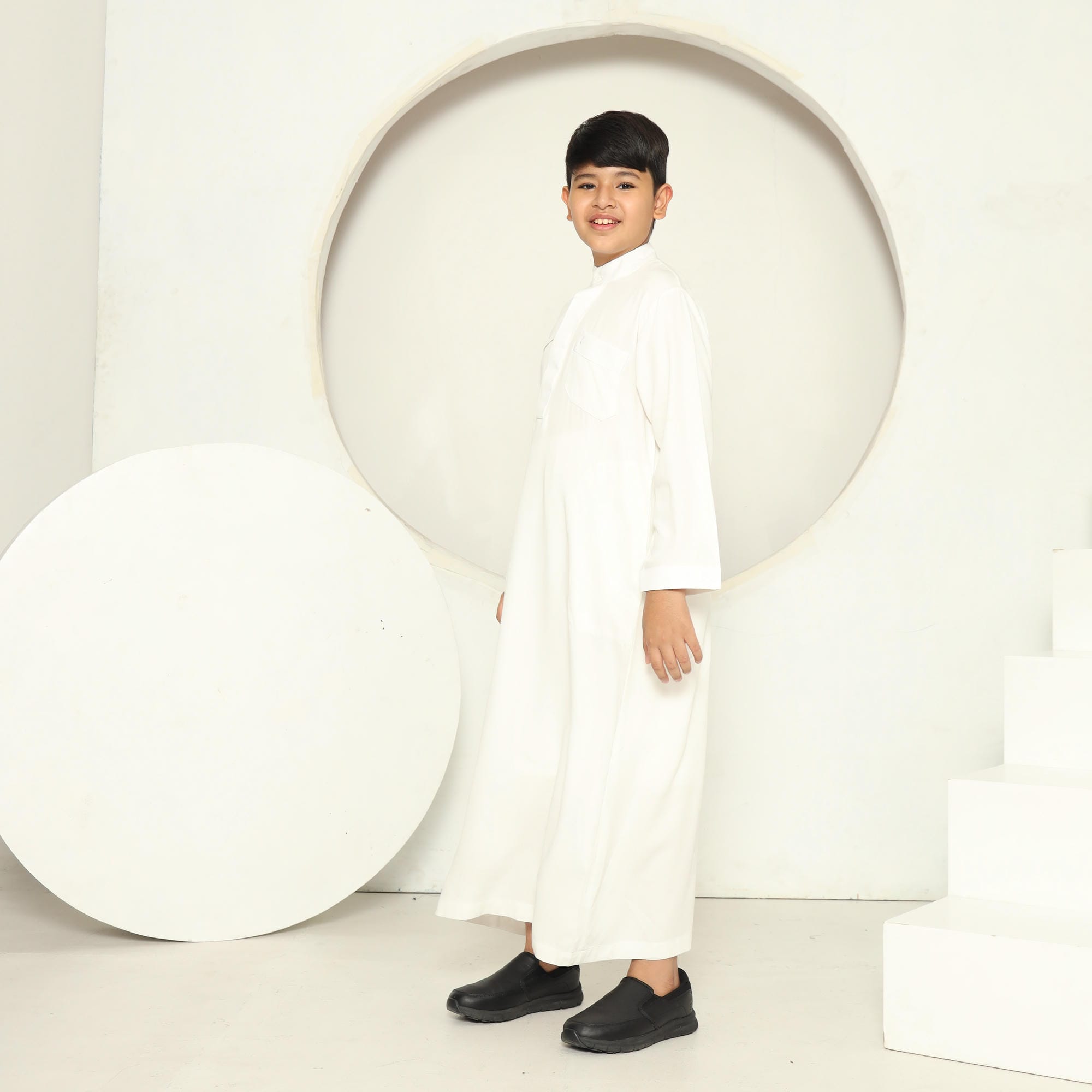 Gamis Anak Laki-laki Jubah GPA 09 BW foto 3