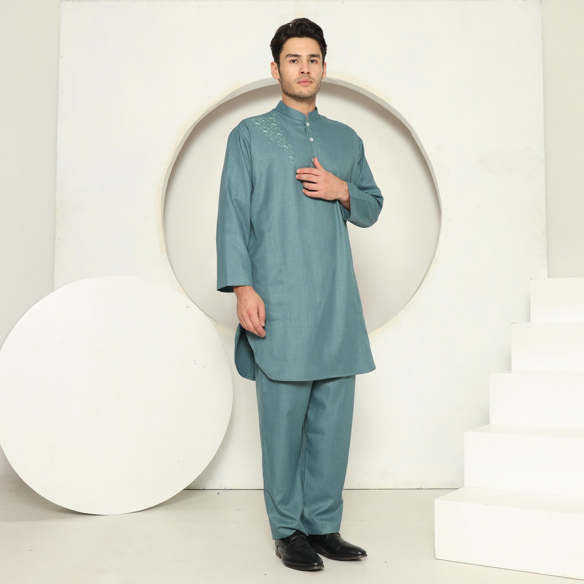 Setelan Koko Pakistan Sarimbit PK 09 Tosca foto 3