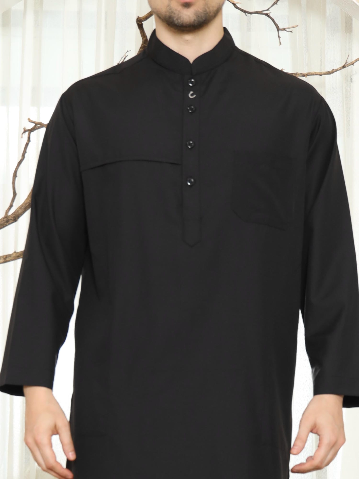 Setelan Koko Pakistan PK 10 Black foto 4