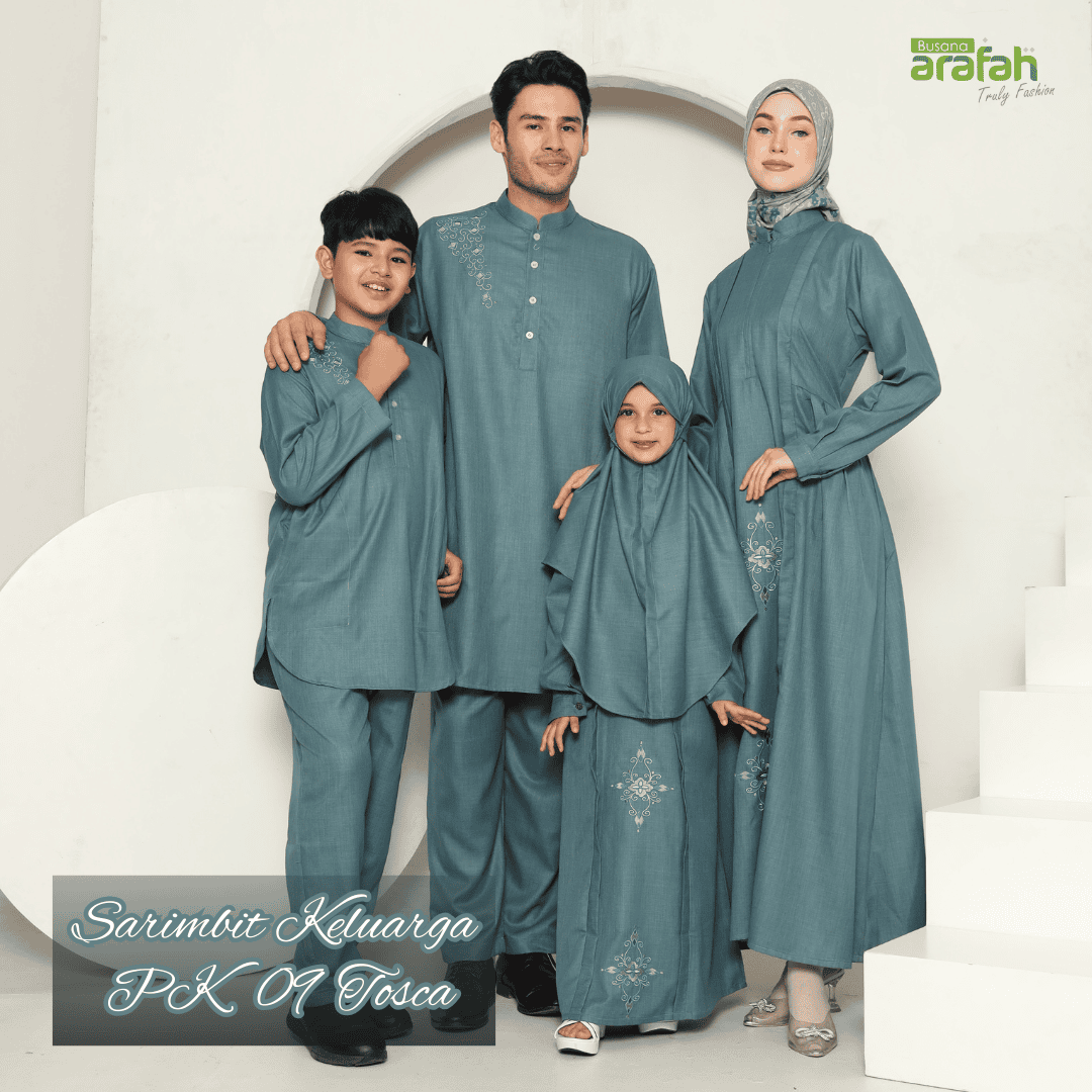 Setelan Koko Pakistan Sarimbit Anak PKA 09 Tosca foto 9